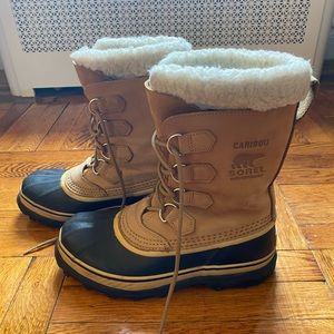 Women’s Sorel Caribou Boots, Size 8.5